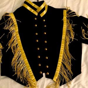Inspired Michael Jackson Polyester crop jacket